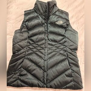 The North Face GREEN Puffer Vest
